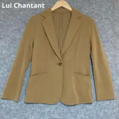 Lui Chantant ベージュ テーラードジャケット ストレッチ素材のサムネイル