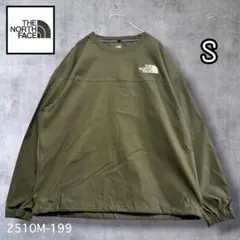 ☆希少　ノースフェイス　スウェット　WOVEN SWEATSHIRTS カーキS
