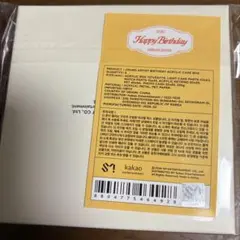 チソン NCT DREAM 2026 バースデー アクリルケーキボックスのサムネイル