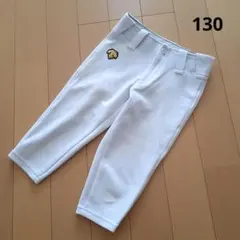 デサント 野球ユニフォームパンツ 130 ショートフィット 少年野球 練習着