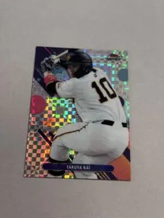 topps NPB FINEST xフラクター 甲斐拓也