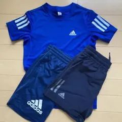 アディダス　スポーツウェア　上下3点セット　120 130