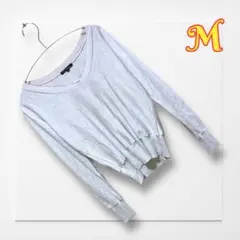 23区☆オンワード樫山 Vネックニットセーター《M》カットソー ウール100%