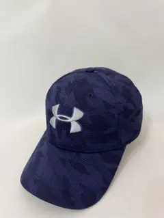 【Under Armour】ネイビー ミリタリー　キャップ　スポーツ　ランニング