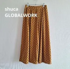 シュカグローバルワーク　フレアロングスカート　M　shucaGLOBALWORKのサムネイル