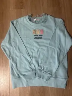 jenni love 水色 トレーナー