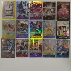 ワンピースカード　　SR 　ルフィ OP15-119 SEC パラレル　など