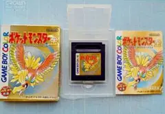 ポケットモンスター 金　ゲームボーイ【箱と取扱説明書付】