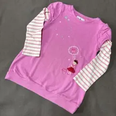 Miki House☆120☆長袖カットソー☆おお値下げ