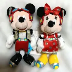 東京ディズニーランド32周年＊ミッキー・ミニー＊ぬいぐるみバッジ＊レア