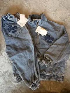 RRmomentデニムジャケット・パンツセット