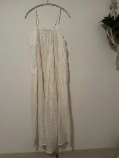 emmi ドット柄 キャミワンピース