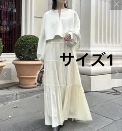 mystic ポンチスウェットティアードワンピースSET