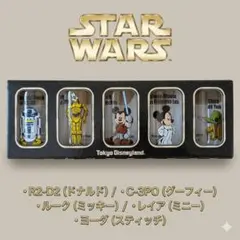【未使用】Tokyo Disneyland STARWARS グラス 5個セット