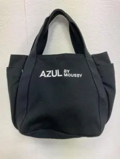 【AZUL by MOUSSY】キャンバスロゴミニトートバッグ