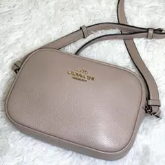 未使用級 コーチ ワンショルダーバッグ カメラ ミニジェイミー レザー シボ革