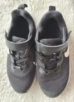 NIKE キッズ スニーカー 18cm ブラック/ホワイトのサムネイル