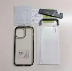 iPhone 14 pro max 用 フィルム付きケース 全面保護セット