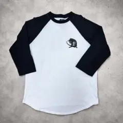 【激レア】USA製　80s Stussy ネズミデザイン 七分袖カットソー