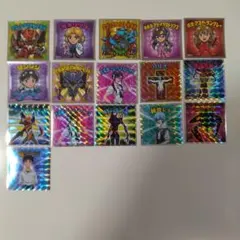 ビックリマンのエヴァンゲリオンシール 16枚