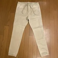 BAYFLOW ベージュ ジョガーパンツ 調整可能　サイズ4美品