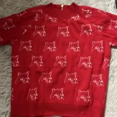 Maison kitsune 総柄セットアップXSのサムネイル