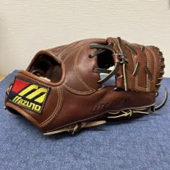 当時物 ミズノ ワールドウィン 赤カップ 硬式グラブ グローブ 高田繁
