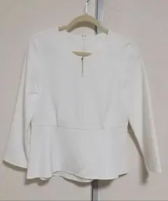 ROPÉ PICNIC ホワイト長袖ブラウス 38