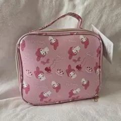 新品・タグ付 マイメロディ メイクボックス 大容量 仕切り付き 旅行用 サンリオ