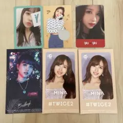 twice ミナ　トレカ　ステッカー