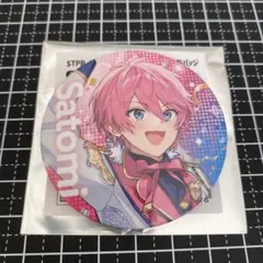 すとふぇす　さとみくん　缶バッチ