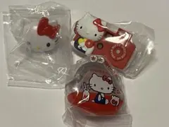 ハローキティ 3個セット なかよしアイテムミニチュアコレクション２