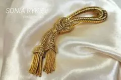 SONIARYKIEL ソニアリキエルヴィンテージ ゴールド タッセル ブローチのサムネイル
