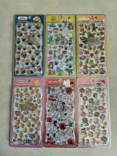 プチドロップステッカー　ディズニー　6種　正規品