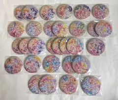 プリキュア 20周年 BIG 缶バッジ ビスケット 30点セット コンプリート