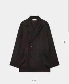 WOOL SOFT SERGE SHIRT JACKET