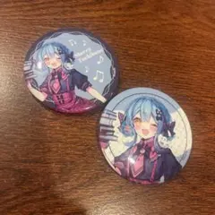 まのさば 魔法少女ノ魔女裁判 HMVポップアップ コラボ 缶バッジ 橘