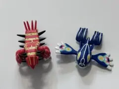 ポケモン モンコレ　ゲンシグラードン　ゲンシカイオーガ
