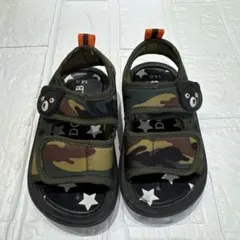 ミキハウス　ダブルビー　サンダル　14センチ