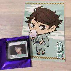 ハイキュー　トレーディングフレームマグネット　及川　夏祭り