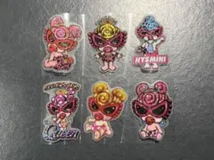 ヒスミニ　ロールシール　ステッカー　アメステ　６柄