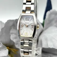SEIKO lk セイコー ルキア トノー コンビ ソーラー レディース 時計