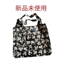 犬プリント エコバッグ 新品未使用