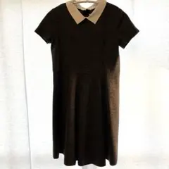 ボンポワン　襟付きワンピース10a