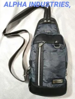 アルファ インダストリーズ 迷彩柄 ボディバッグ 【美品】