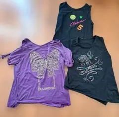 R-London Rロンドン アールロンド トップスセット3枚組　ズンバなどに