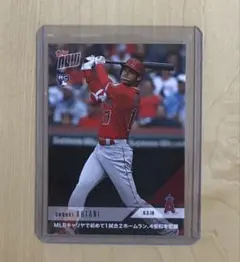 RC ルーキーカード　TOPPS NOW 2018　大谷翔平 553J　日本語版
