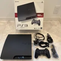 【美品】PlayStation3 CECH-3000Ａ　160GB ブラック