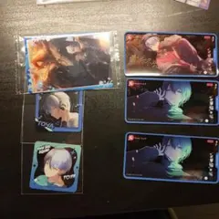 プロセカ　青柳冬弥 カード　ステッカー