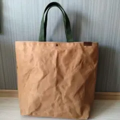 帆布トートバッグ　帆布キャンプバッグ　帆布バッグ大きめ　帆布ハンドメイド